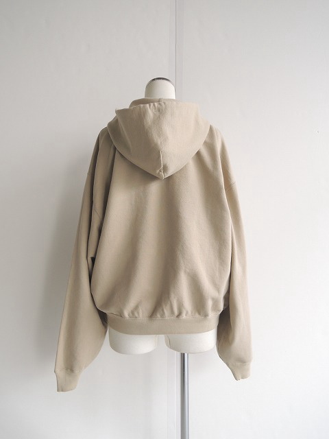 AURALEE オーラリー ジップスウェット BEIGE ベージュ 18SS 新品 AURALEE オーラリー スウェット アイボリーベージュ 3
