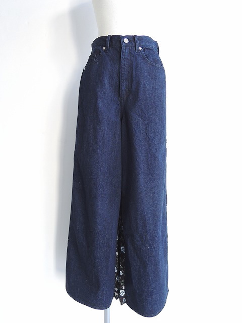 新品タグ付きクラネCHEMICAL LACE SALOPETTEE PANTS 来週2月22日（火）発売のCLANEオリジナルの”CHEMICAL LACE