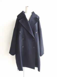 【FORMO】フォルモ ワイドトレンチコート Size1 ネイビー FORMO】フォルモ ワイドトレンチコート Size1 ネイビー - メルカリ