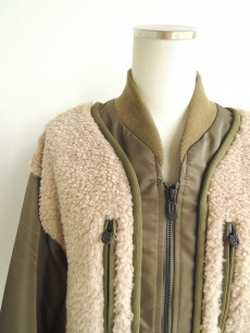 white mountaineering boa bomber jacket