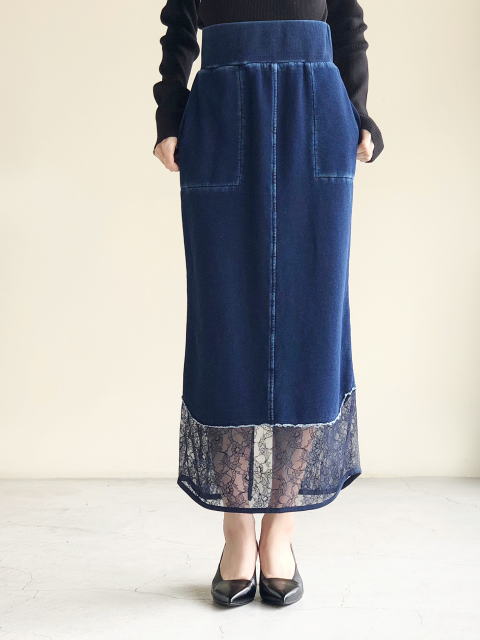 mame スカート mame（マメ）の「Cord Embroidery Wrapped Skirt（スカート