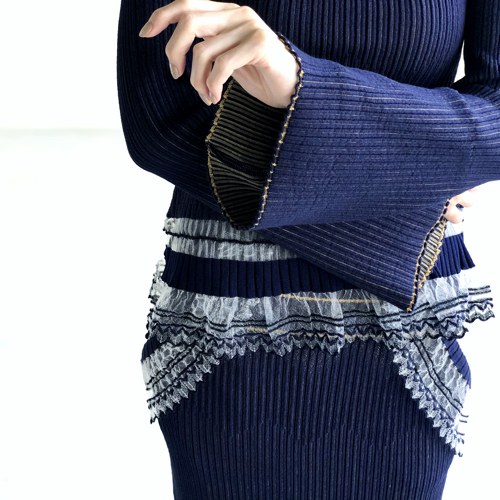 mameページ mame kurogouchi(マメクロゴウチ) 24AW Gradient Dye Floral