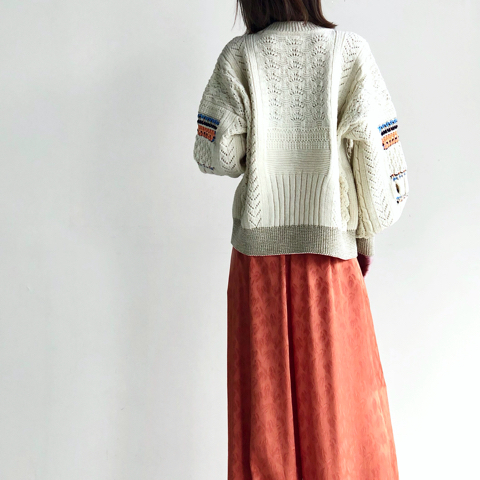 Mame Oversized Chunky Knit Pullover