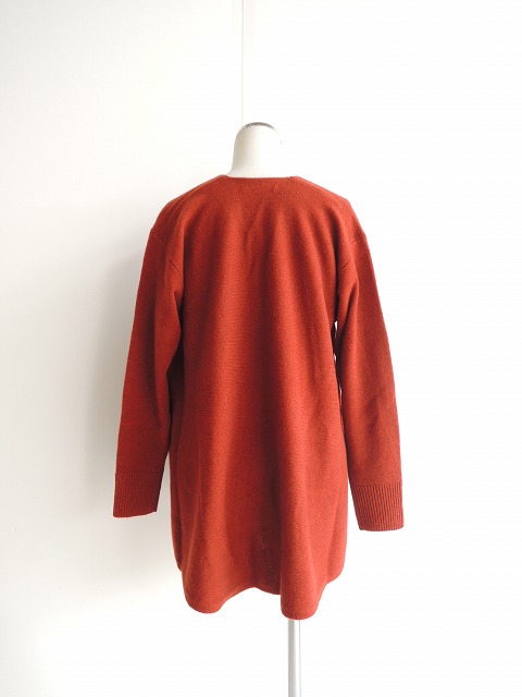 MACPHEE ウールカシミヤ長袖チュニック