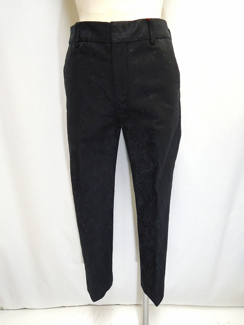 GREG LAUREN×TOMORROW LAND 黒　ナイロン・コットンパンツ TOMORROWLAND【トゥモローランド】正規取り扱い店、通販可能 ON LINE