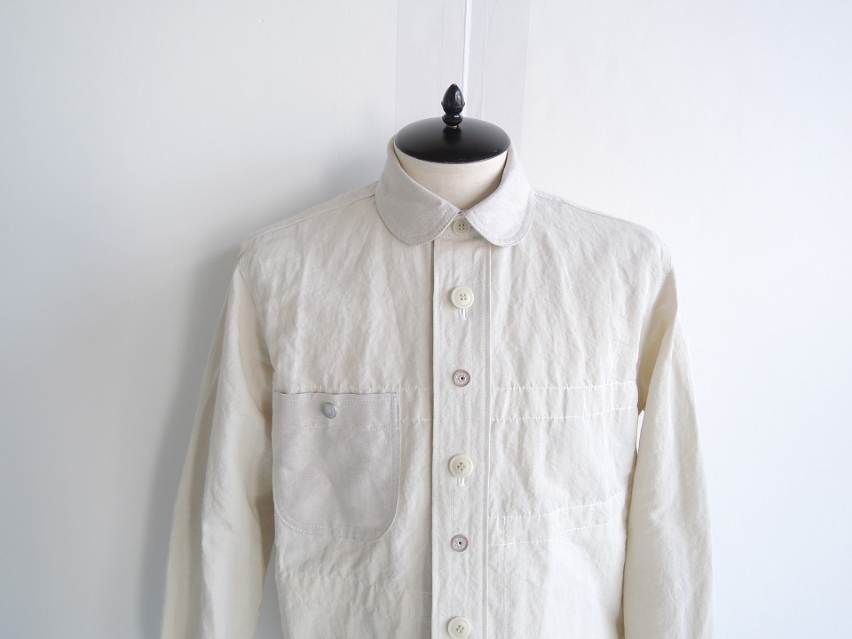 ジュンヤ ワタナベコムデギャルソン シャツ ブラウス リネン ホワイト