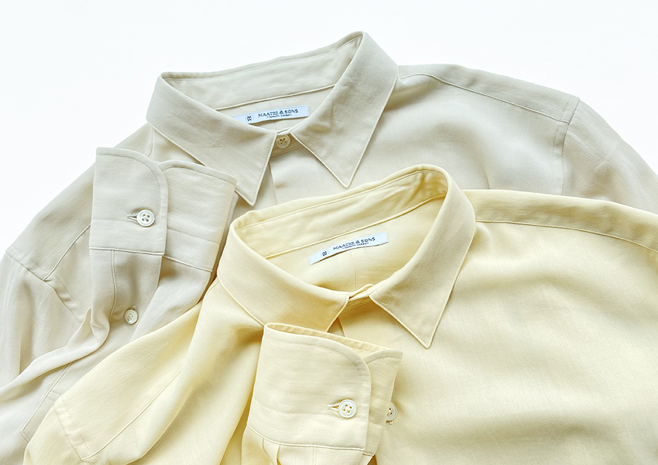 maatee&sons CHARLES 強撚VENETIAN