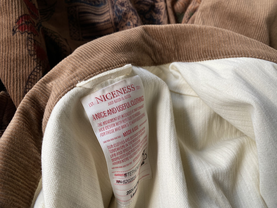 NICENESS.ナイスネス.正規取り扱い店、通販可能 ON LINE SHOP