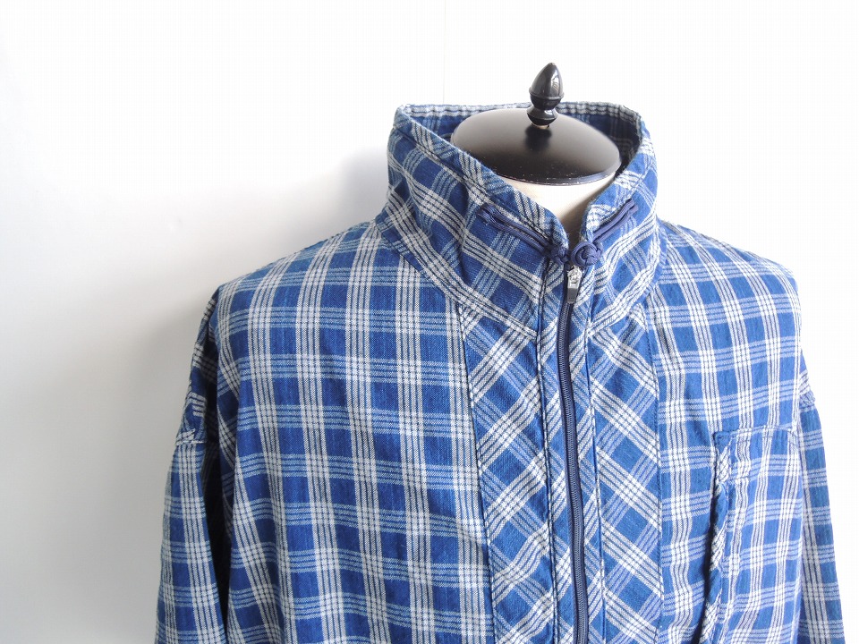 トップス Porter Classic PALAKA ZIP UP SHIRT Porter Classic / ポータークラシック | PALAKA ZIP UP SHIRT - Indigo