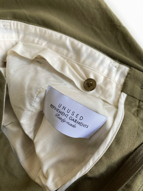 UNUSED【アンユーズド】正規取り扱い店、通販可能 ON LINE SHOP - CLARK -