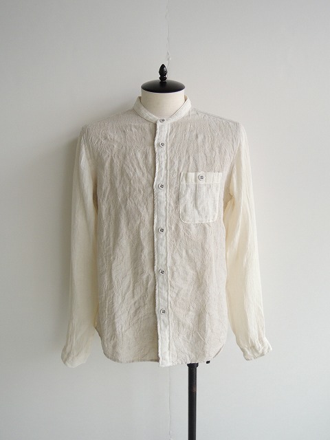 White Mountaineering 20SSジャカードシャツカーディガン3 WHITE MOUNTAINEERING【ホワイトマウンテニアリング】正規取り扱い店