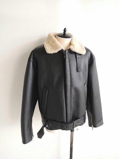 YOKE DETACHABLE COLLAR BOMBER サイズ3