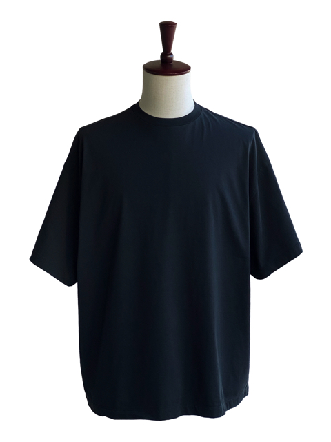 YOKE ブッシーコットンクルーネック　ブルー　size1 YOKE ブッシーコットンクルーネック ブルー size1