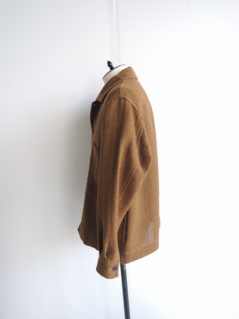 AURALEE オーラリー A21SB01CK COTTON LINEN LENO BLOUSON