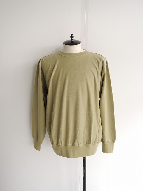 AURALEE グリーン 長袖 トップス サイズ1 タイムセール AURALEE グリーン 長袖 トップス サイズ1 タイムセール（AURALEE