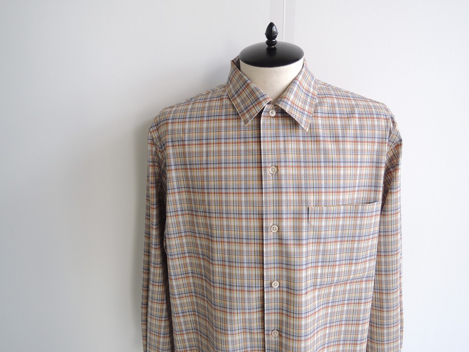 【試着のみ】AURALEE 21SS ウールメッシュ チェックジャケット 試着のみ】AURALEE 21SS ウールメッシュ チェックジャケット