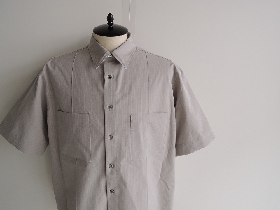 AURALEE / オーラリー | WASHED FINX RIPSTOP CHAMBRAY HALF