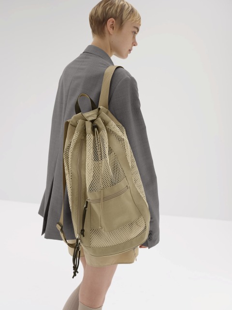 ★AURALEE★メッシュ ラージ バックパック AURALEE) MESH LARGE BACKPACK MADE BY AETA (A24SB01AE