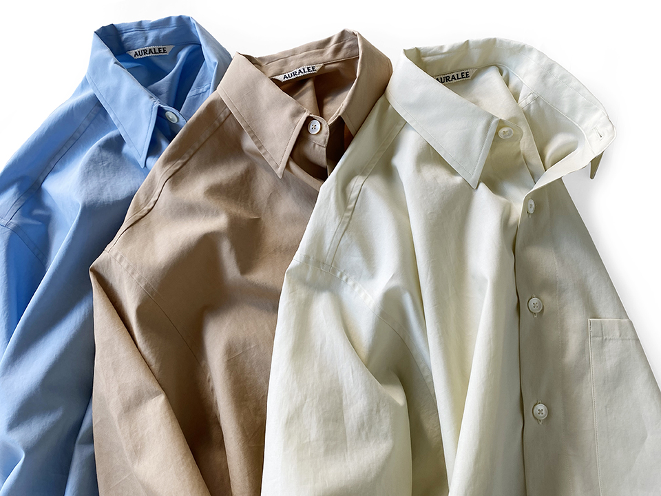 美品オーラリー 24ss フィンクスコットン 半袖シャツ ライトイエロー rm5 美品オーラリー 24ss フィンクスコットン 半袖シャツ ライト