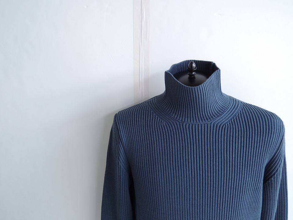 美品　AURALEE オーラリー　シルク リブヘンリーネック プルオーバー AURALEE オーラリーレディース】ORGANIC SOFT RIB HENLY NECK P