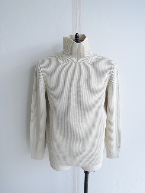 【クリーニング済み】AURALEE ハードツイストメリノ　アランニット 3 AURALEE(オーラリー) 23AWMILLED FRENCH MERINO RIB KNIT