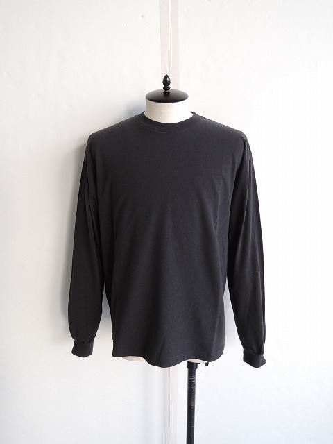 AURALEE オーラリー【A7AT01KT】 HARD TWIST L/S TEE クルー