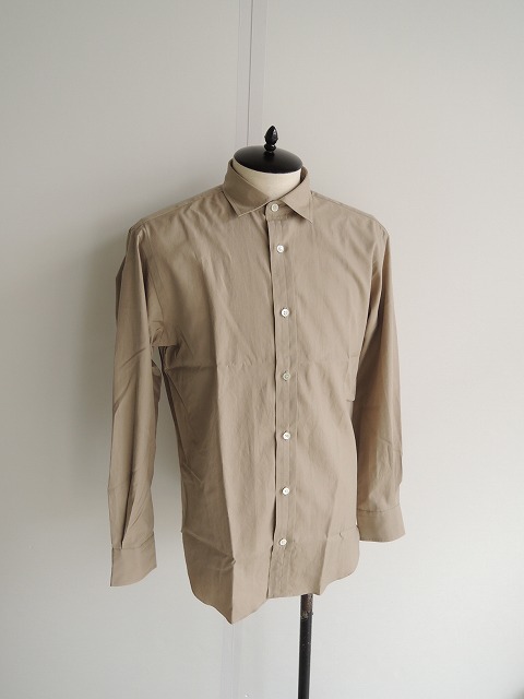 オーラリー　ベージュ　スフィンクスシャツ 中古・古着通販】AURALEE (オーラリー) HARD TWIST FINX ORGANDY