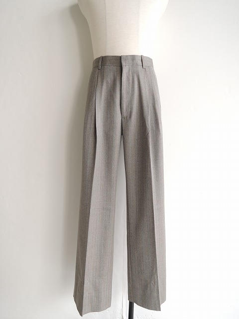25SS AURALEE WOOL HERRINGBONE TIE アイボリー AURALEE 「WOOL HERRINGBONE OVER SHIRT / IVORY BEIGE」 – SISTER