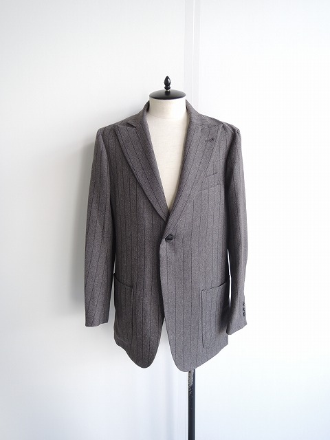 Needles グレー フルジップジャケット L Needles - セットアップ L ブラック グレー 24aw ニードルス