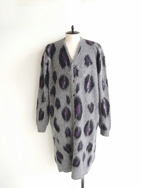 Needles 花柄カーディガン Mサイズ Needles(ニードルス) MOHAIR CARDIGAN モヘアカーディガン