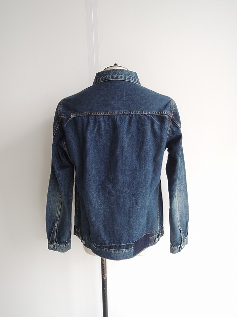 visvim 03R ストレートデニム 日本製 濃紺W30L30上質鹿革パッチ visvim.ヴィズヴィム.正規取り扱い店、通販可能 ON LINE SHOP - CLARK -