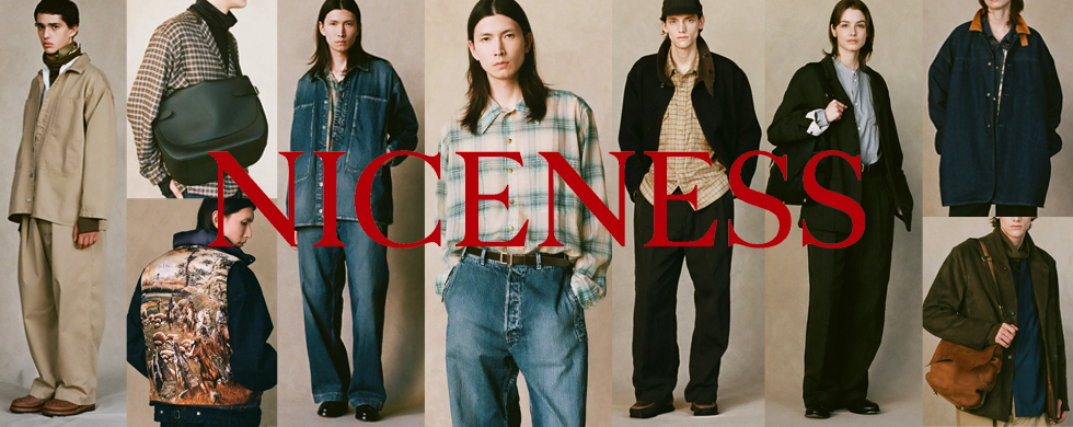 NICENESS 【ナイスネス】正規取り扱い店 公式通販 【ONLINE SHOP