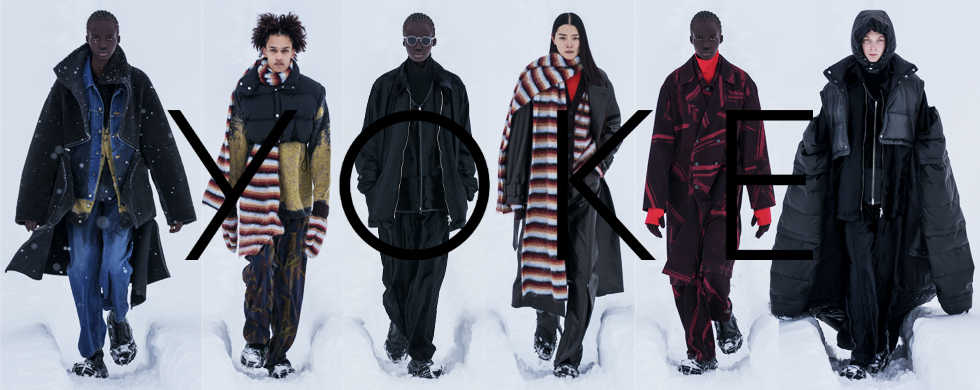 YOKE SPRAY PRINTED NYLON SNOW 2 YOKE【ヨーク】正規取り扱い店、通販