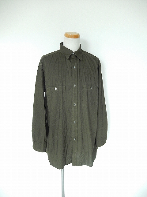A.PRESSE Over Dyeing Military Shirt