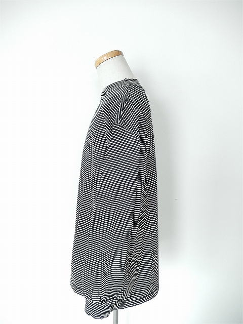 24AW blurhms Cotton Napping ボーダー カットソー blurhms - さかな様専用blurhms Cotton Napping Border Teeの