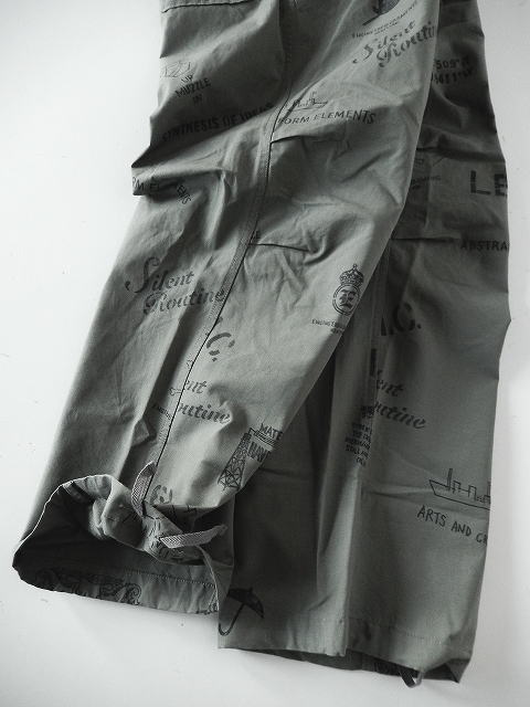 ●かすみそう●エンジニアードガーメンツ　コットンナイロンクロス　プルオーバ 24FW】Engineered Garments エンジニアードガーメンツ Printed