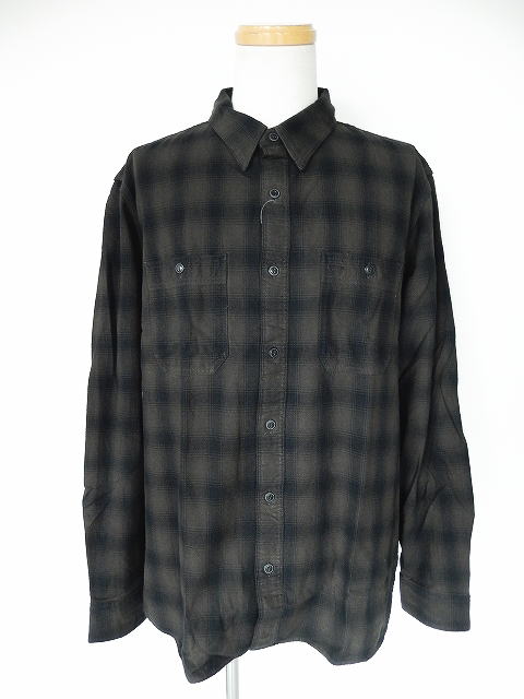 RRL ダブルアールエル ボーダーポロシャツ ブラック krr914 メンズ