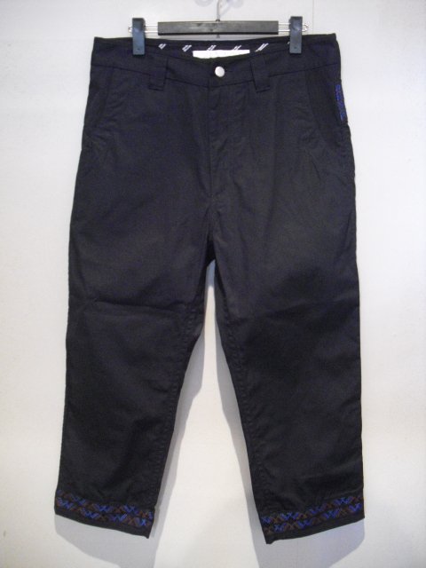 -〔MAN〕- 　　 WHITE MOUNTAINEERING BLK ホワイトマウンテニアリング 　　 PROLYESTER TAFFETA RAGLAN SLEEVE ZIP BLOUSON
