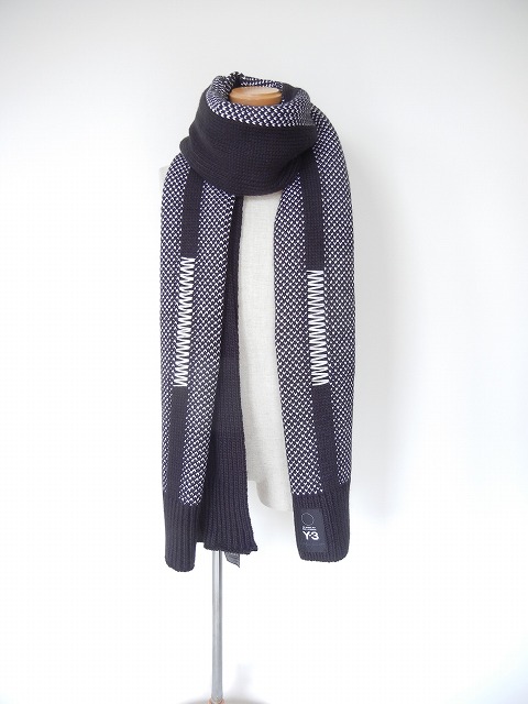 中古】Y-3 KNIT SCARF イエロー - メルカリ - 小物