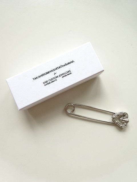 TAKAHIROMIYASHITATheSoloist. safety pin. 65mm - tity