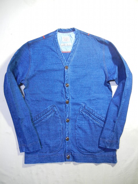 yANACHRONORMz -AiNm[-INDIGO Jersey Cardigan