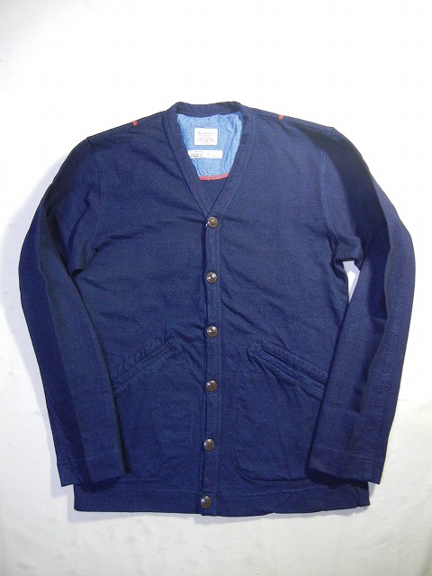 yANACHRONORMz -AiNm[-INDIGO Jersey Cardigan