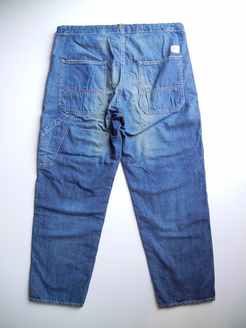 yANACHRONORMz -AiNm[- DENIM W-Knee Easy Pants (Stone Wash)