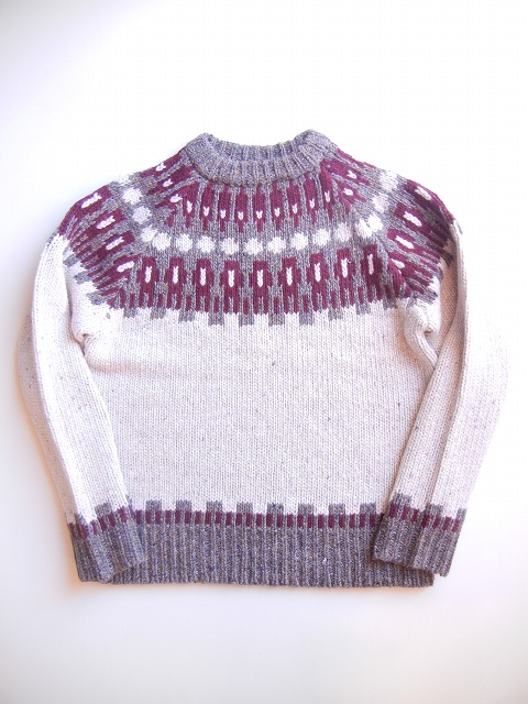 yANACHRONORMz -AiNm[- Jacquard Nordic Sweater