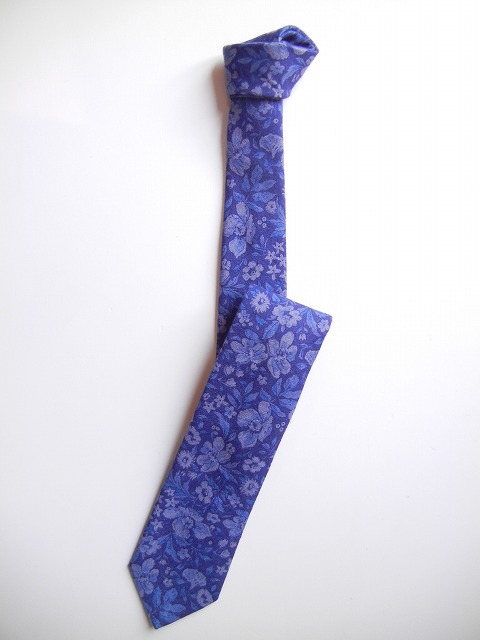 yANACHRONORMz -AiNm[- COTTON Printed Tie (MADE IN ITALY)