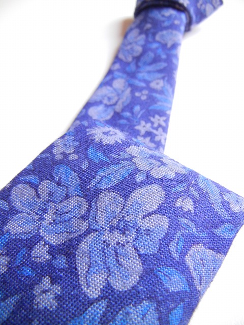 yANACHRONORMz -AiNm[- COTTON Printed Tie (MADE IN ITALY)