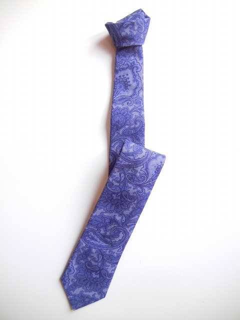 yANACHRONORMz -AiNm[- COTTON Printed Tie (MADE IN ITALY)