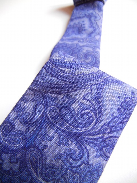 yANACHRONORMz -AiNm[- COTTON Printed Tie (MADE IN ITALY)