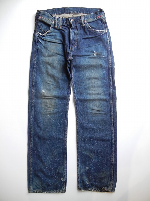 yANACHRONORMz -AiNm[- W Stitch 13.5oz Denim 6p Pant Type 2nd Slim Straight Fit