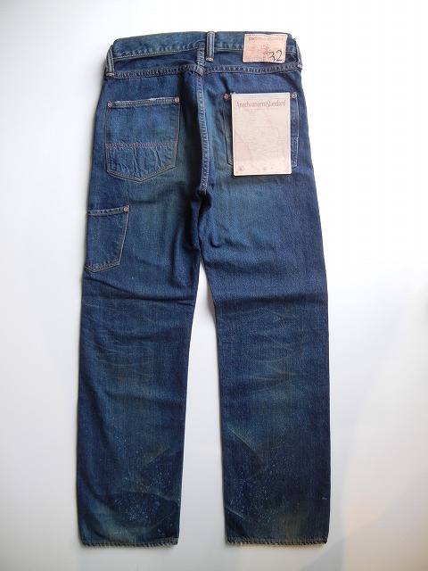 yANACHRONORMz -AiNm[- W Stitch 13.5oz Denim 6p Pant Type 2nd Slim Straight Fit